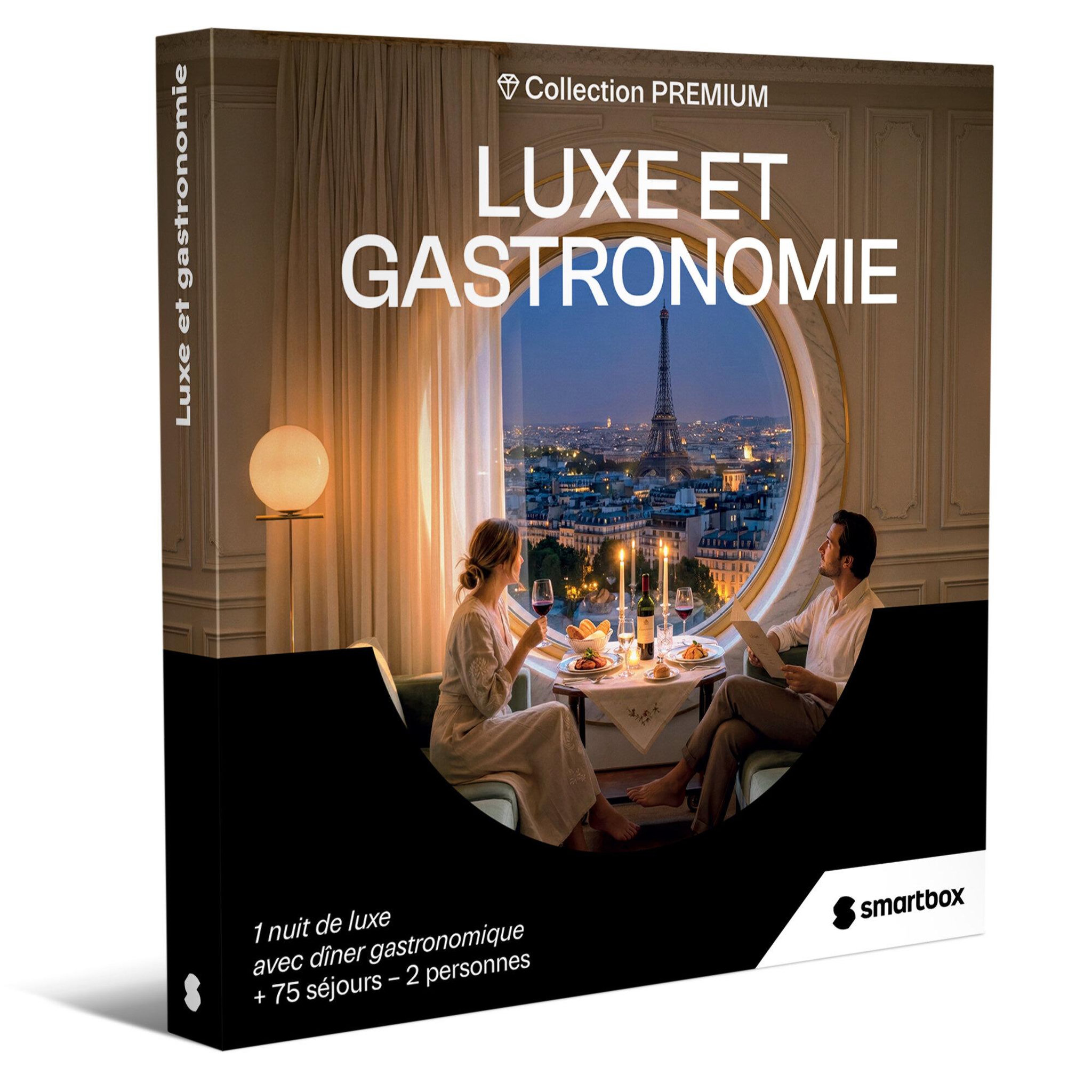 Smartbox Luxe et gastronomie - coffret cadeau séjour