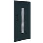 Voir la diapositive 2 : VIDAXL Porte d'entree anthracite 98x200 cm PVC