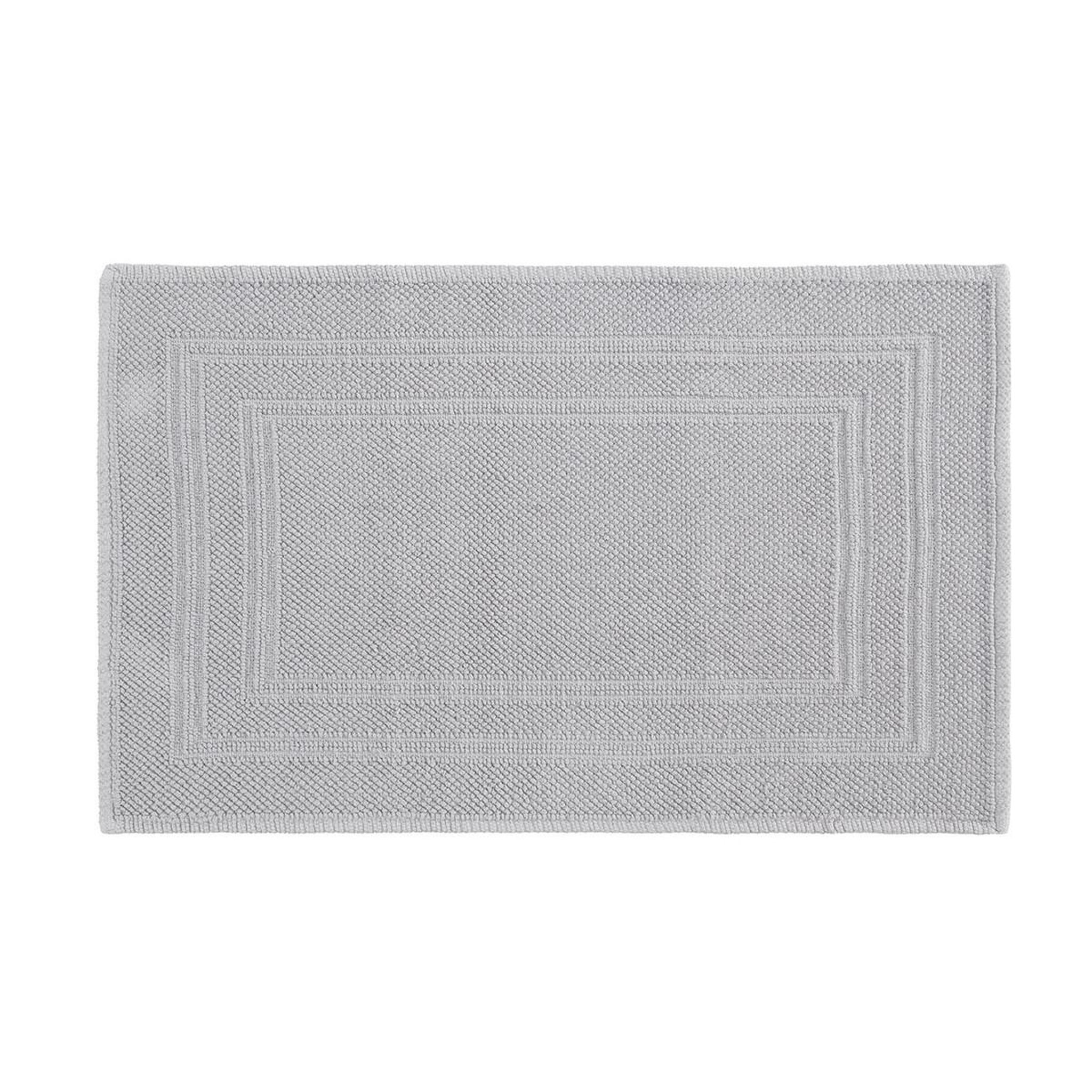 Sensei Maison Tapis en coton antidérapant 1350 g/m² PUNTO PLAIN. Coloris disponibles : Gris, Bleu, Blanc