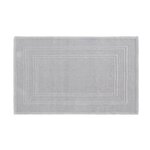 Sensei Maison Tapis en coton antidérapant 1350 g/m² PUNTO PLAIN. Coloris disponibles : Gris, Bleu, Blanc