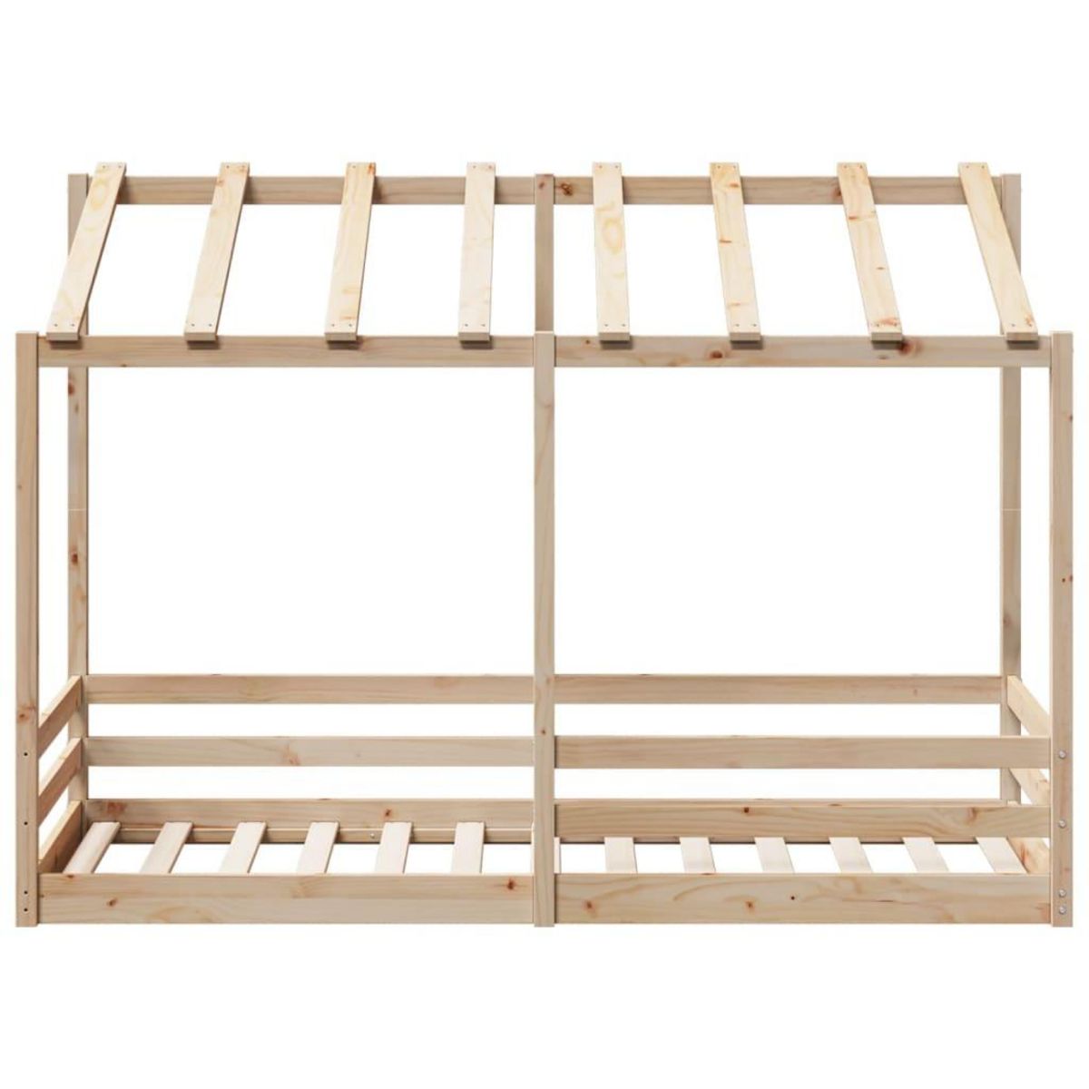 VIDAXL Lit pour enfants sans matelas 75x190 cm bois pin massif