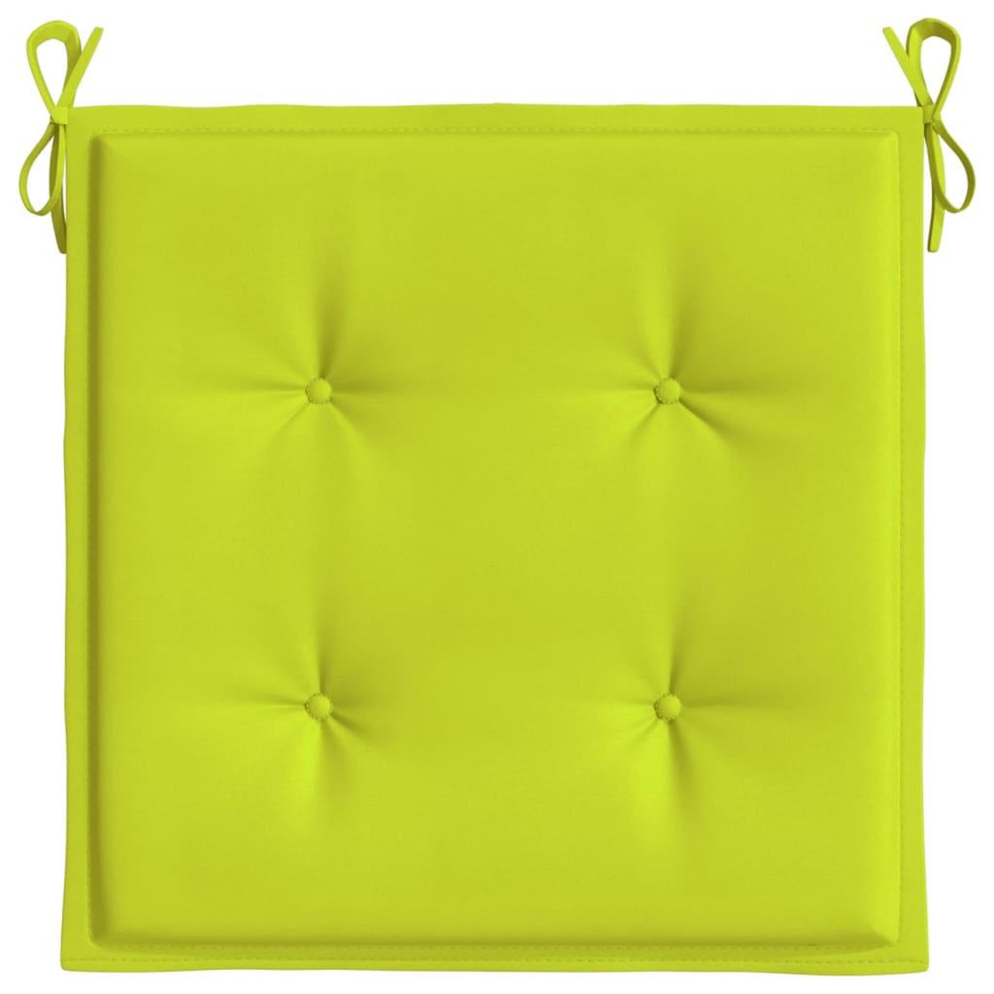 Voir la diapositive 5 : VIDAXL Coussins de chaise de jardin lot de 6 vert vif 50x50x3 cm