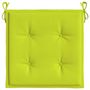 Voir la diapositive 5 : VIDAXL Coussins de chaise de jardin lot de 6 vert vif 50x50x3 cm