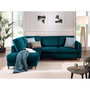 Voir la diapositive 2 : LISA DESIGN Brooke - canapé d'angle gauche - convertible - 5 places - en velours