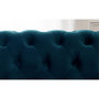 Voir la diapositive 4 : LISA DESIGN William - canapé chesterfield d'angle réversible - 5 places - en velours