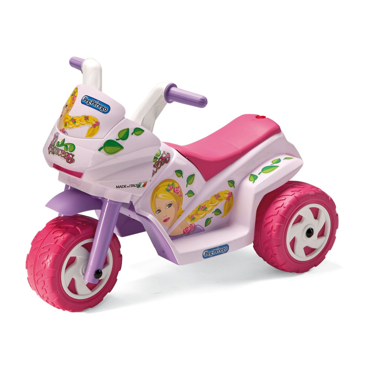 PEG PEREGO Moto 3 roues Mini Princesse
