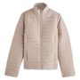 Voir la diapositive 3 : INEXTENSO Doudoune taupe zippé femme