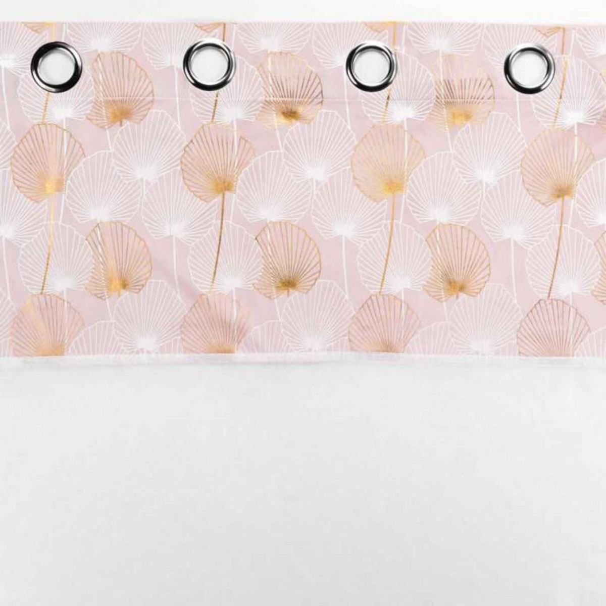 Paris Prix Rideau Voilage à Œillets  Clairine  140x240cm Rose