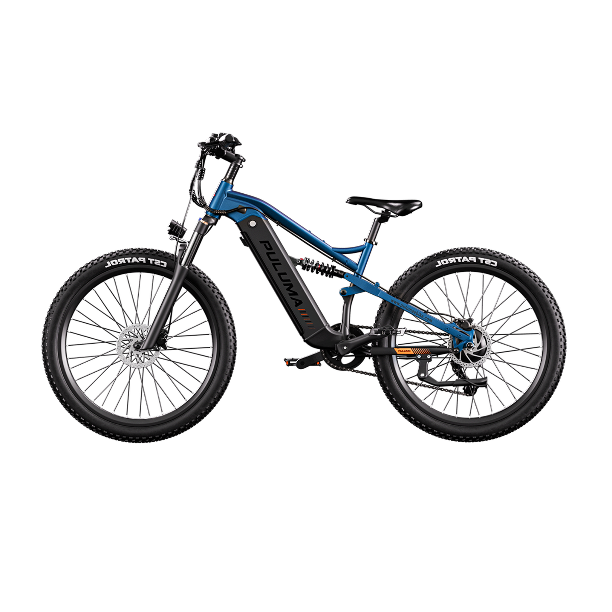 Voir la diapositive 3 : PULUMA Vélo électrique tout-terrain PULUMA PH001, cadre souple, moteur 500 W, batterie 48 V 20 Ah