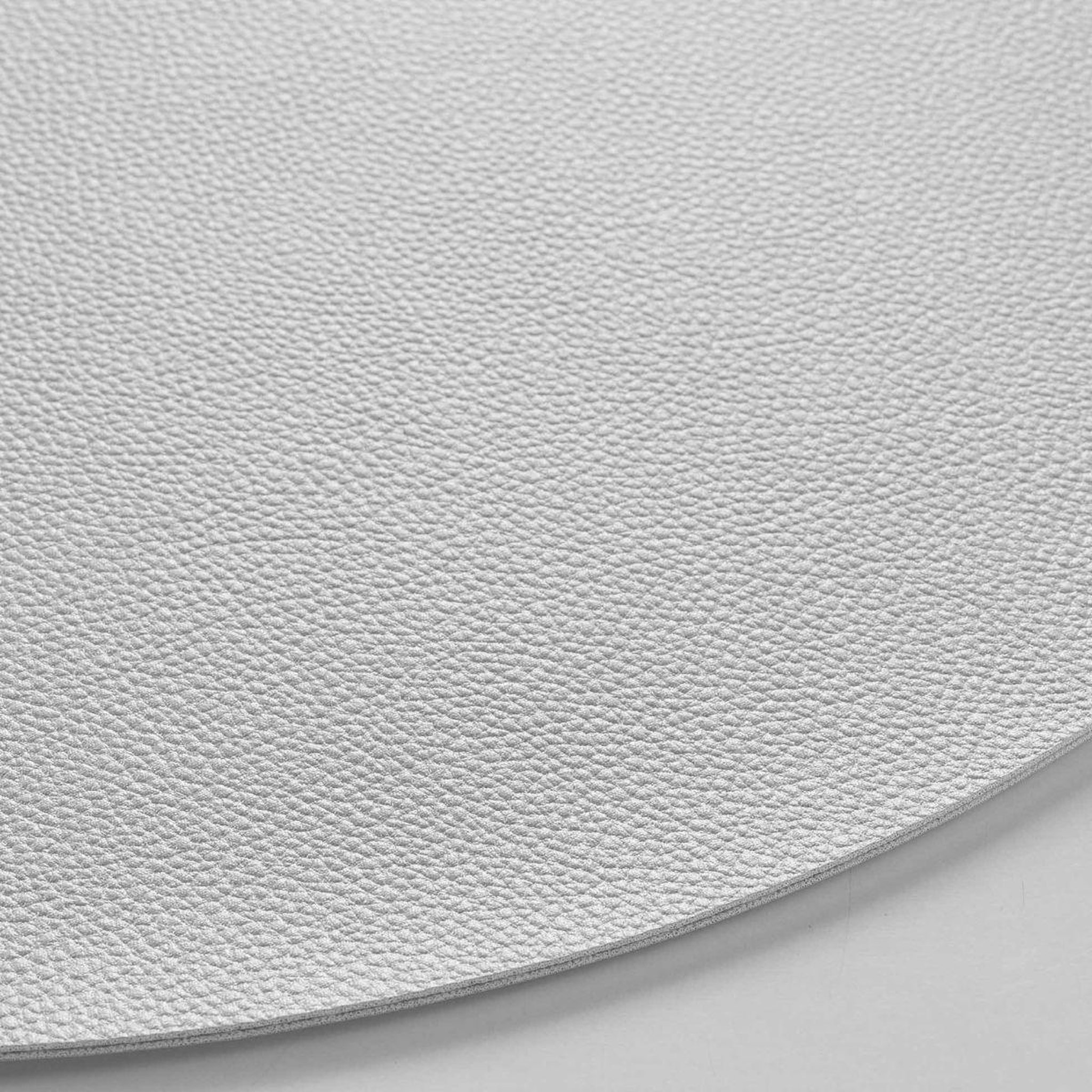 Voir la diapositive 2 : Douceur d'Intérieur Set de table rond  granis  38cm argent