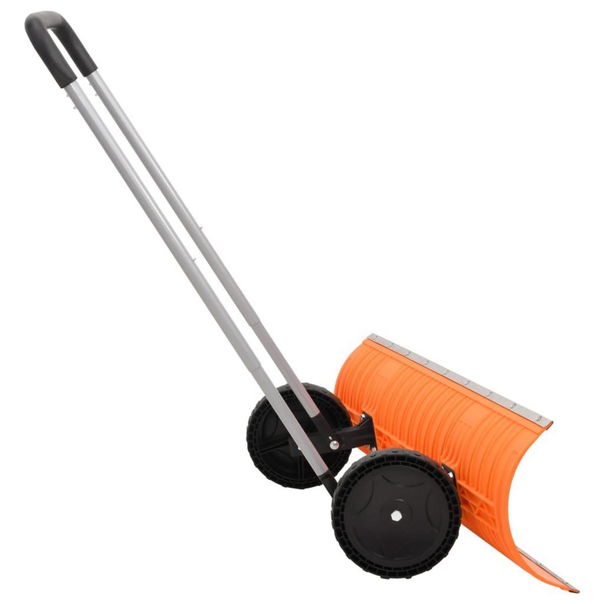 VIDAXL Pelle a neige avec poignee extensible orange 96cm lame en acier