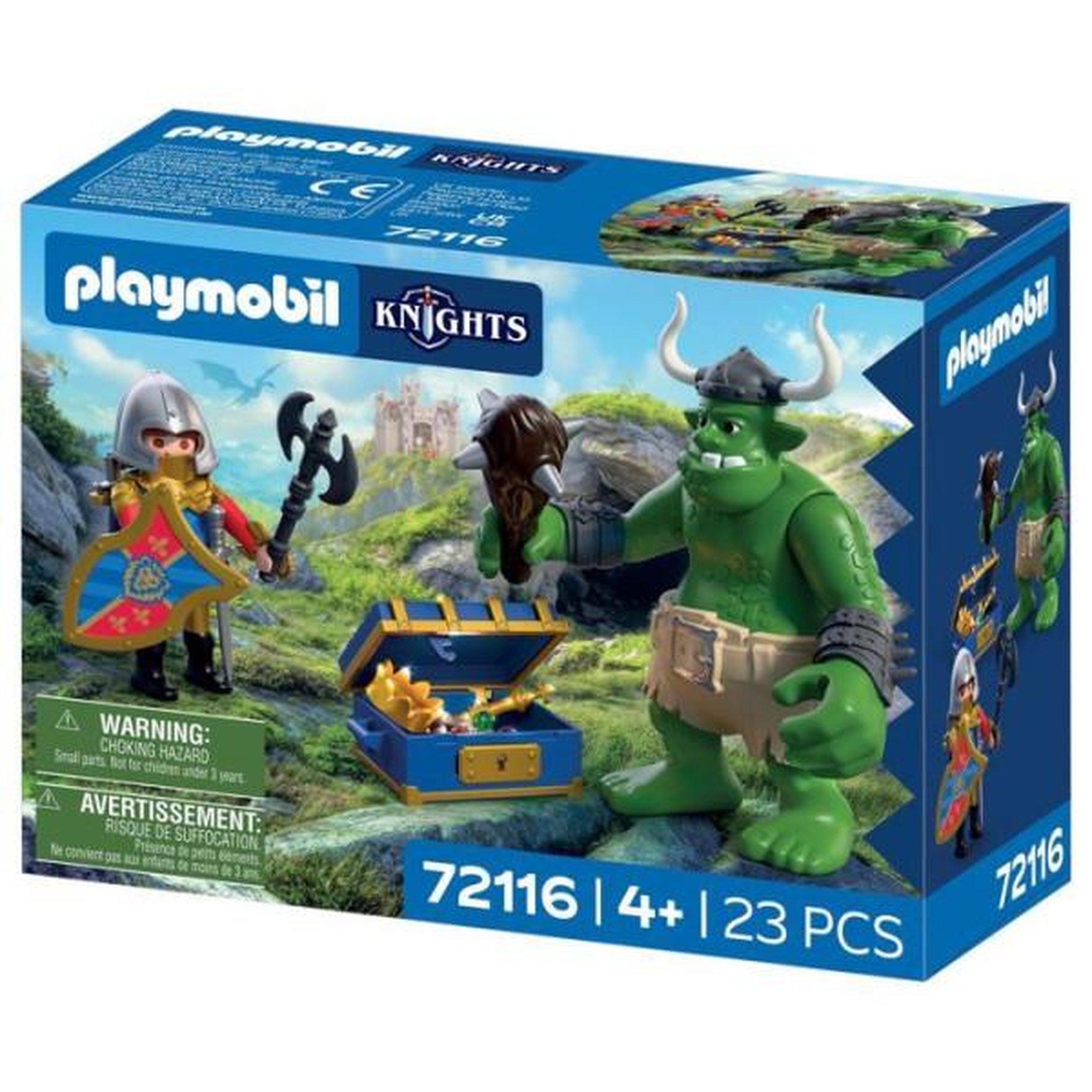 Voir la diapositive 6 : PLAYMOBIL Troll et le trésor des chevaliers du Lion