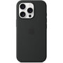 Voir la diapositive 3 : APPLE Coque iPhone 16 Pro MagSafe Noir silicone