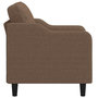 Voir la diapositive 4 : VIDAXL Fauteuil Marron 60 cm Tissu