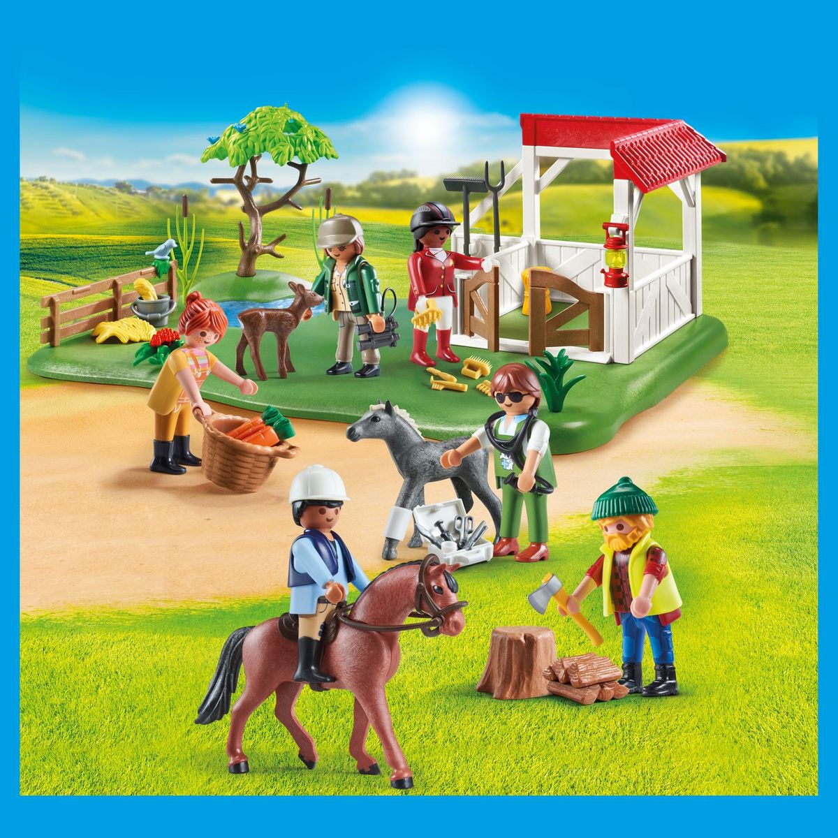 PLAYMOBIL 70978 - Figures Centre Équestre