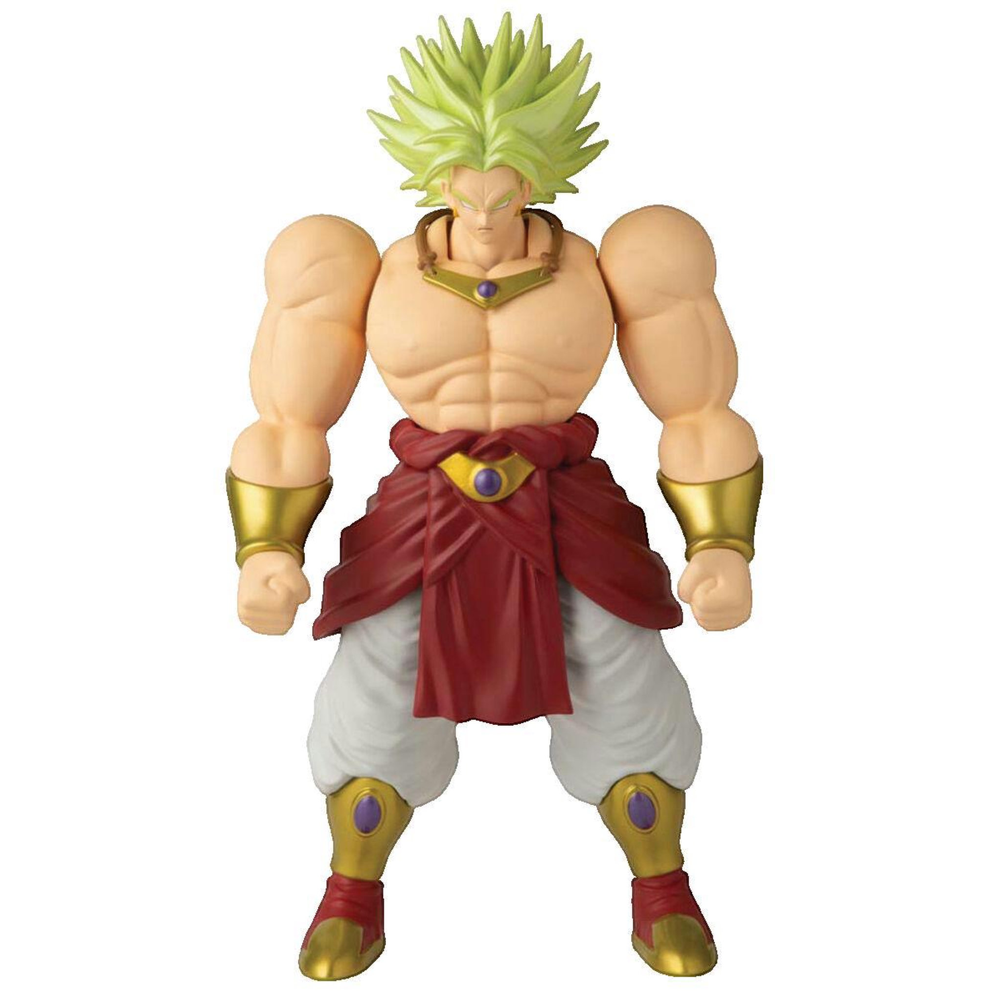 Voir la diapositive 2 : BANALINE Figurine banaline Broly Super Limit Breaker rouge