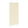 Voir la diapositive 3 : VIDAXL Store plisse creme 55x150 cm largeur du tissu 54,4 cm polyester