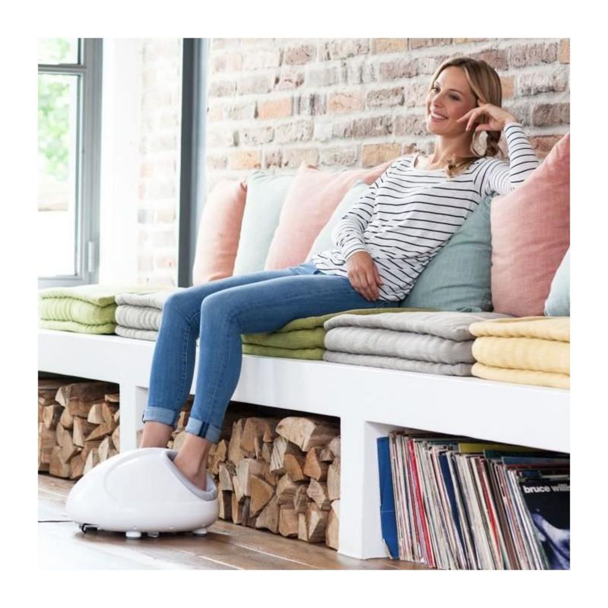 Medisana Medisana Appareil de massage des pieds FM 888 Blanc 88398