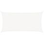 Voir la diapositive 2 : VIDAXL Voile d'ombrage 160 g/m^2 Blanc 2,5x4,5 m PEHD
