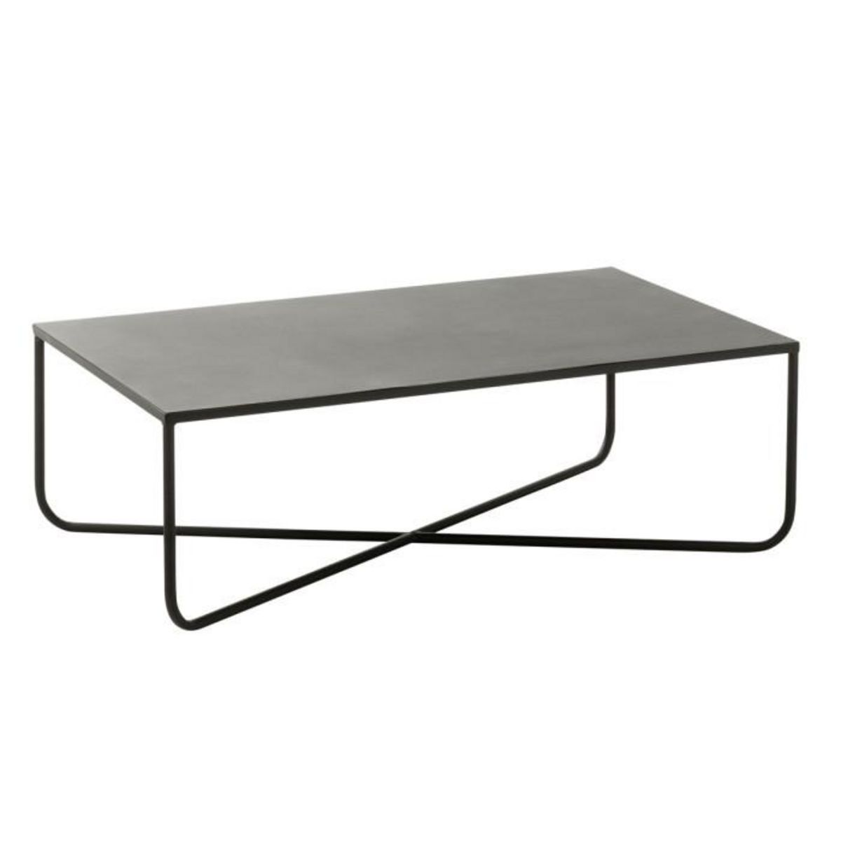Paris Prix Table Basse Design en Métal  Elsie  100cm Noir