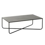 Paris Prix Table Basse Design en Métal  Elsie  100cm Noir