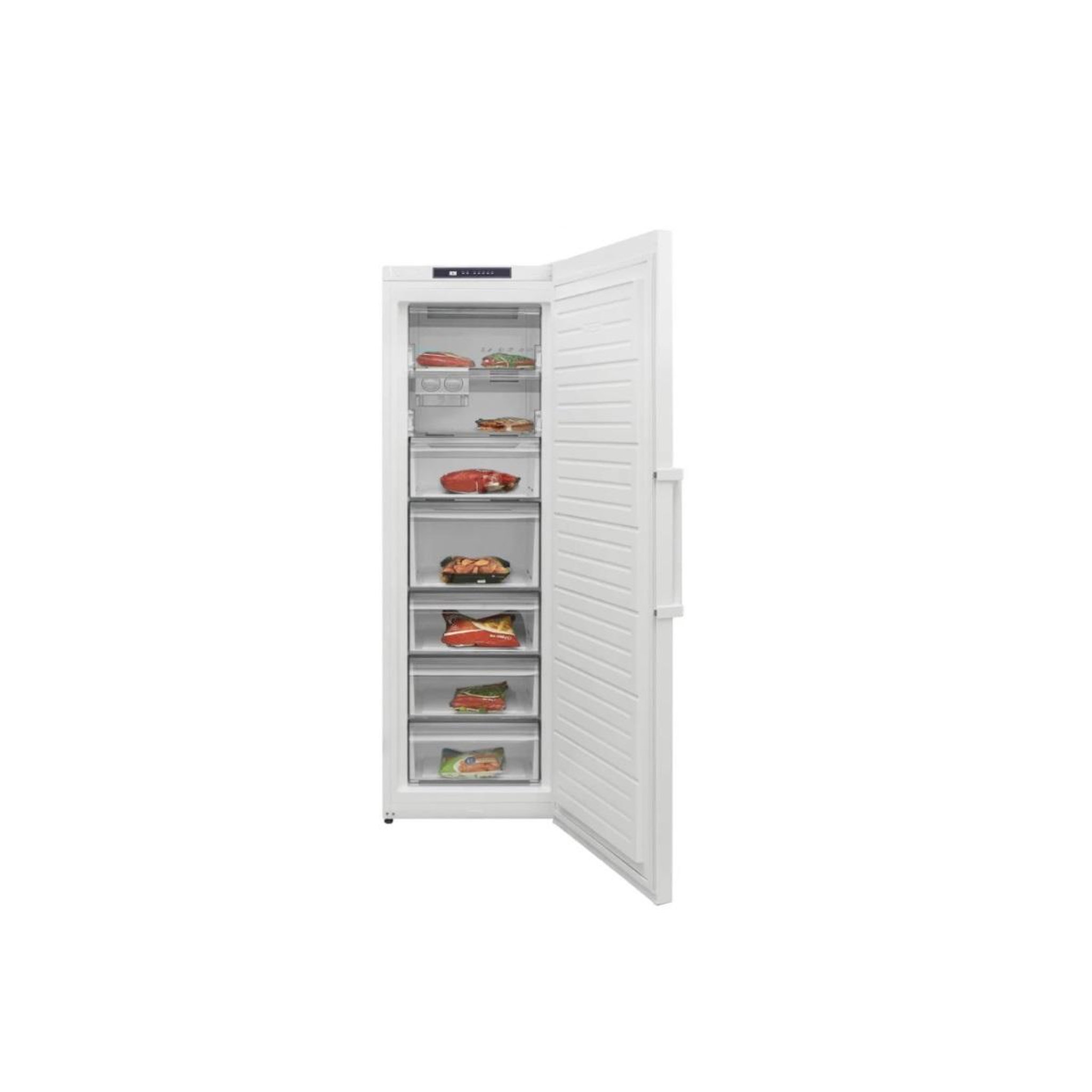 Voir la diapositive 3 : Sharp Congélateur armoire 65cm 280l nofrost - sjsc11cmxwe