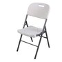 Voir la diapositive 1 : SUNNYDAYS Chaise de réception pliable en polyéthylène - Blanc