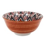 Paris Prix Coupelle en Céramique  Mandala  57cl Orange