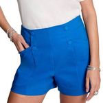 MORGAN Short  Femme Morgan City. Coloris disponibles : Bleu