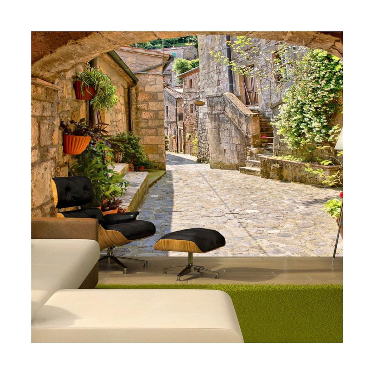 Paris Prix Papier Peint  Provincial Alley in Tuscany