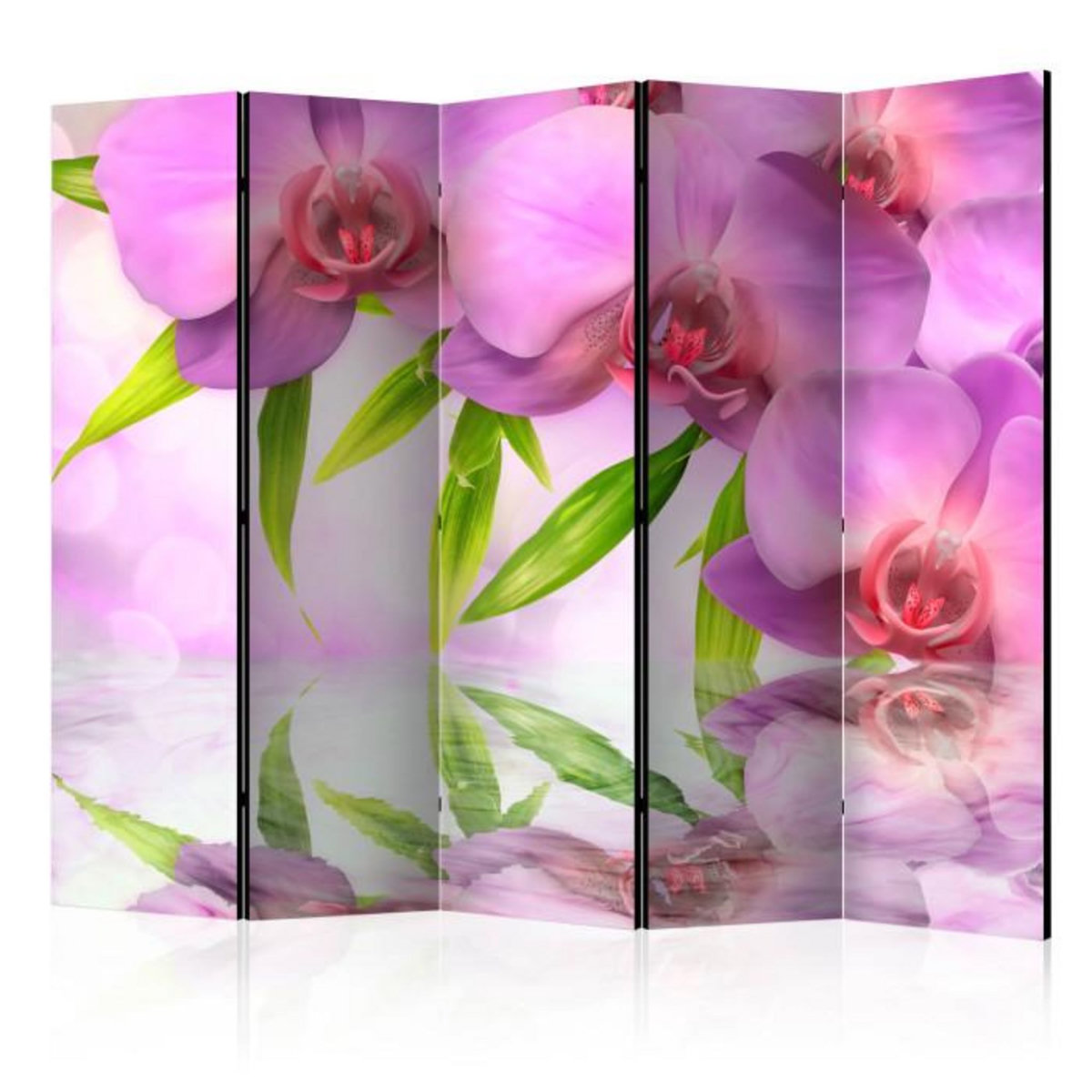 Paris Prix Paravent 5 Volets  Orchid Spa  172x225cm