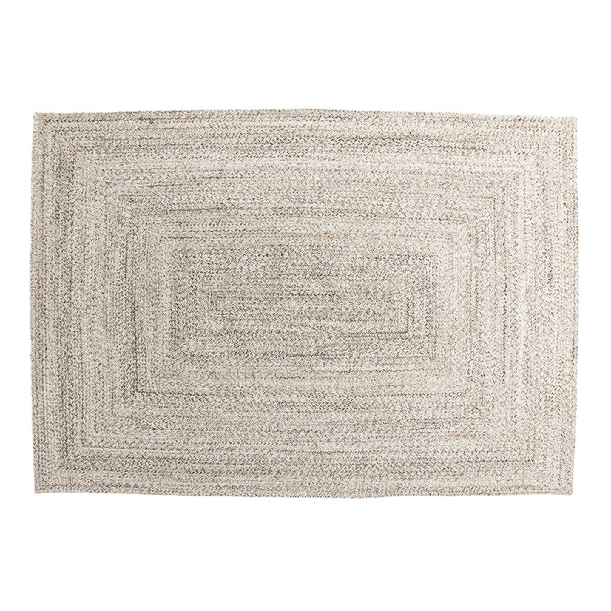 Voir la diapositive 1 : Paris Prix Tapis Déco Tressé  Petra  160x230cm Beige
