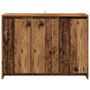 Voir la diapositive 4 : VIDAXL Buffet vieux bois 102x33x75 cm bois d'ingenierie