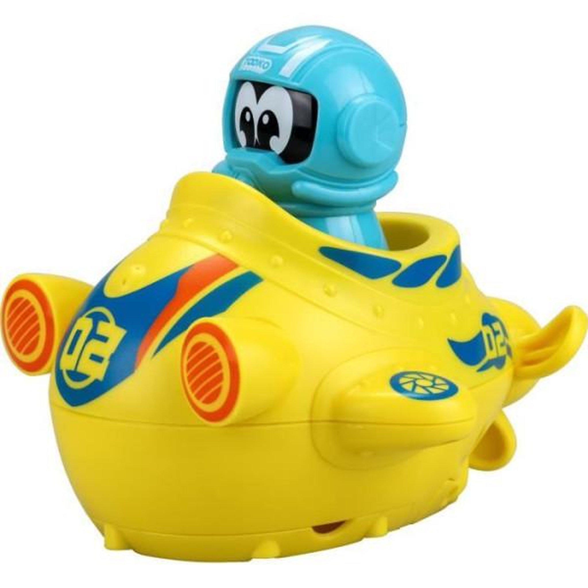 SILVERLIT Sous-marin motorisé pour enfant - TOOKO - Jaune et bleu - Effets sonores - A partir de 2 ans