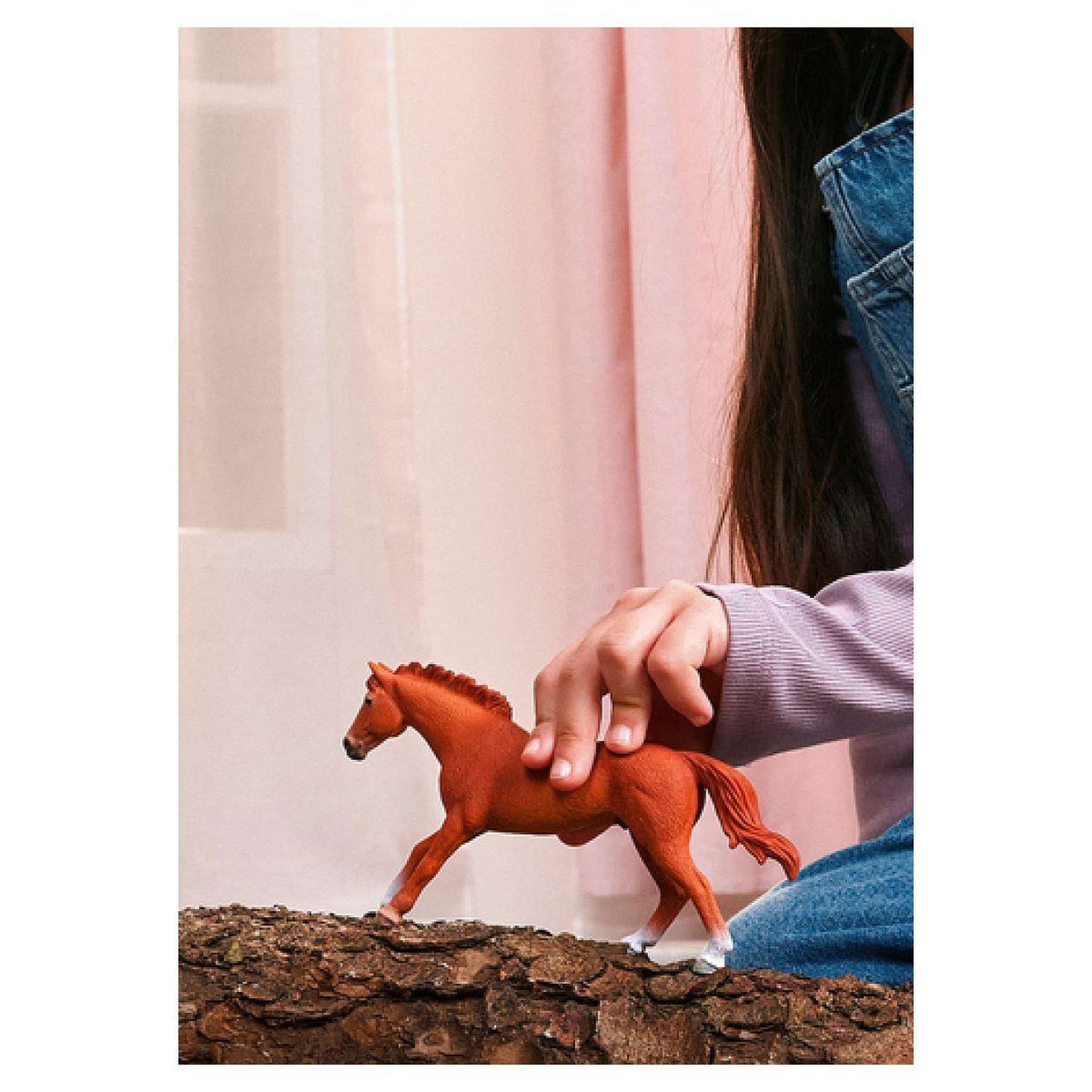 Voir la diapositive 2 : Schleich 14915 figurine etalon pur-sang anglais