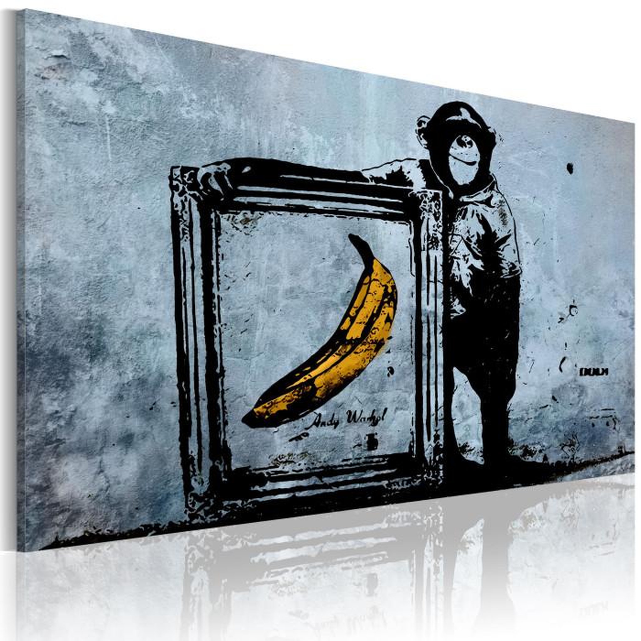 Paris Prix Tableau Imprimé  Inspired - Banksy. Coloris disponibles : Multicolore