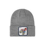 CAPSLAB Bonnet homme Super Mario Kart Mario. Coloris disponibles : Gris