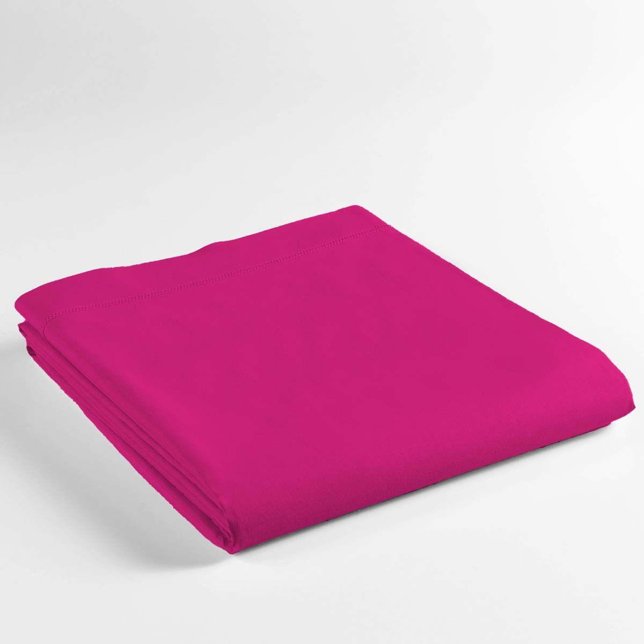 Voir la diapositive 4 : Douceur d'Intérieur Drap plat  lina  180x290cm bois de rose