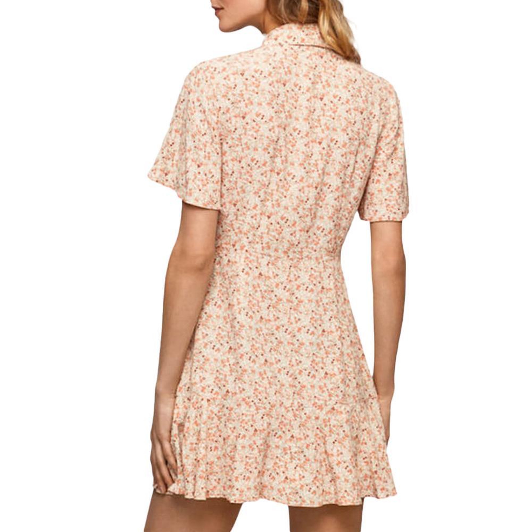 Voir la diapositive 2 : Pepe Jeans Combishort Orange à Motifs Femme Pepe Jeans Aide