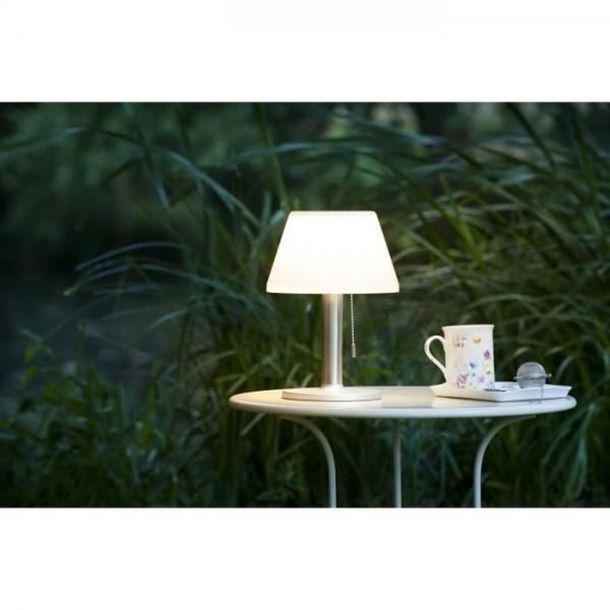 Voir la diapositive 3 : Galix Lampe de table solaire G2 tres éclairante - GALIX - 100 Lumens - Plastique et tube en inox