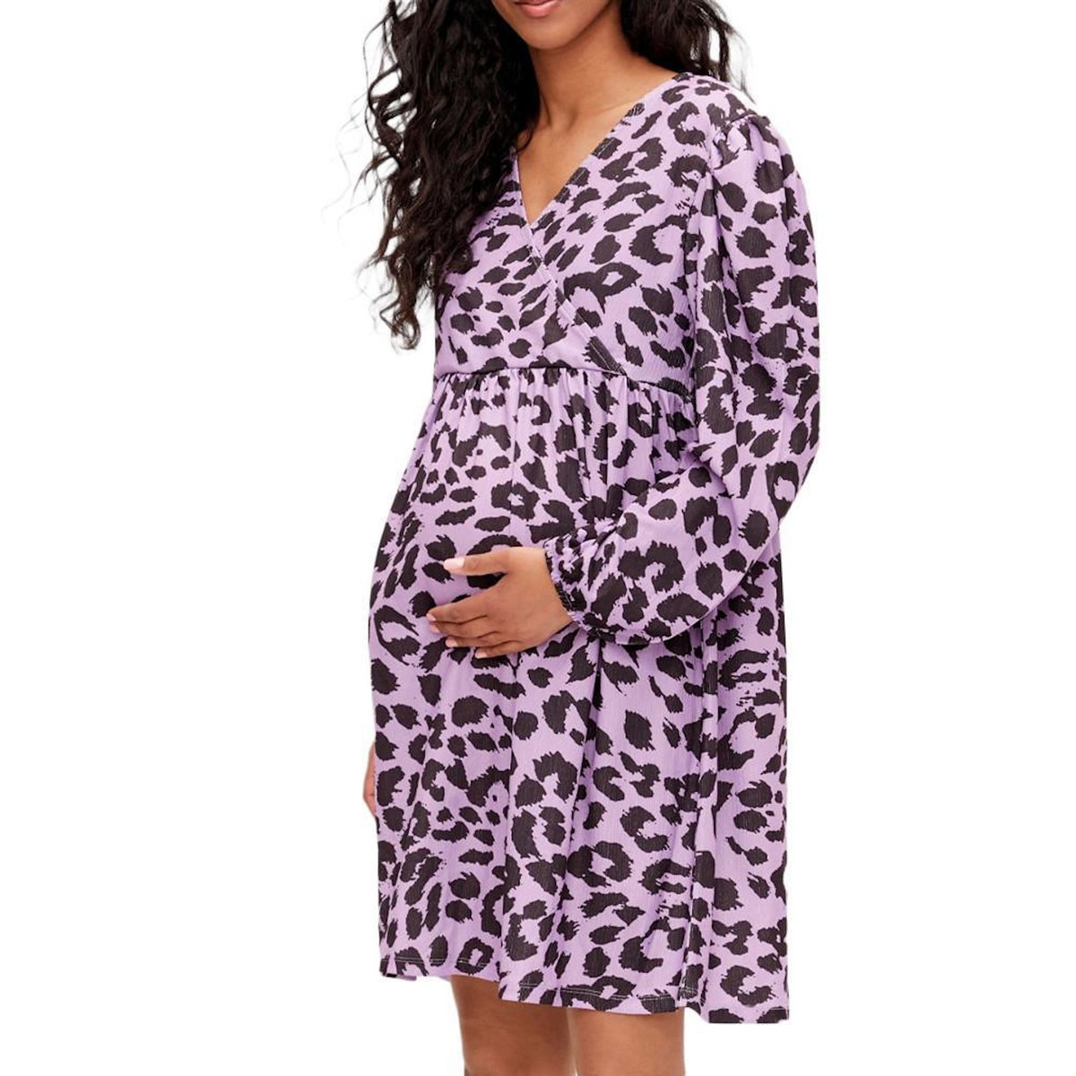 MAMALICIOUS Robe D'allaitement Noire/te Femme Mamalicious Tess