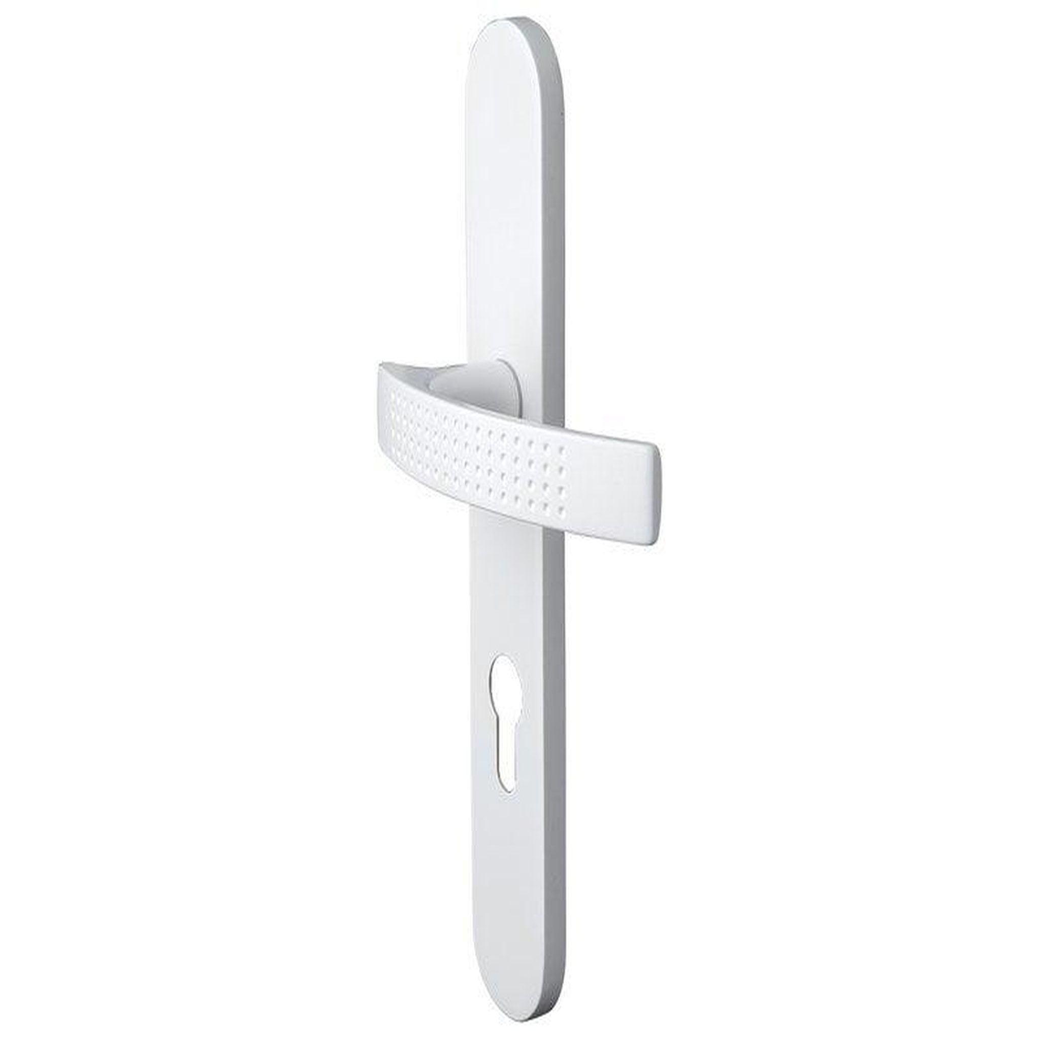 CENTRALE BRICO Louna trou de cylindre, aluminium entraxe 195 mm