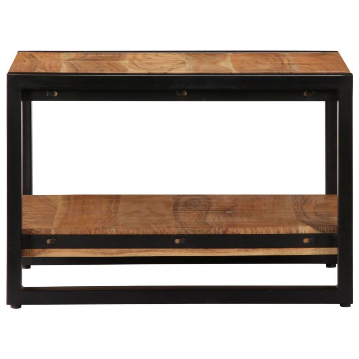 VIDAXL Table basse 60x60x40 cm Bois d'acacia massif