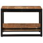 Voir la diapositive 3 : VIDAXL Table basse 60x60x40 cm Bois d'acacia massif