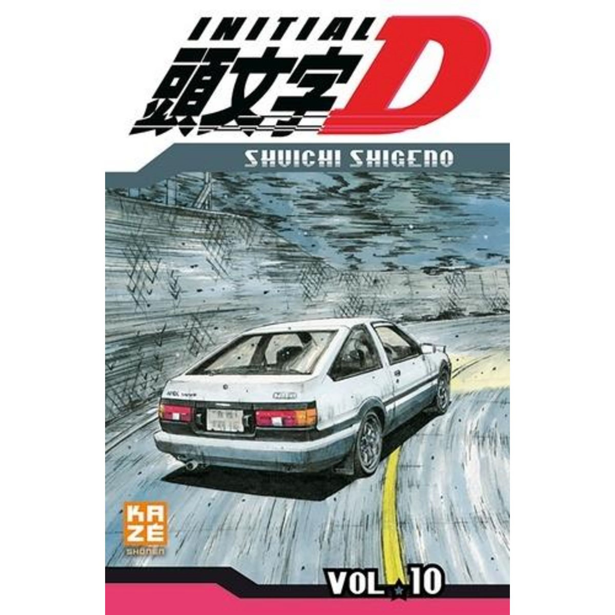 INITIAL D TOME 10, Shigeno Shûichi