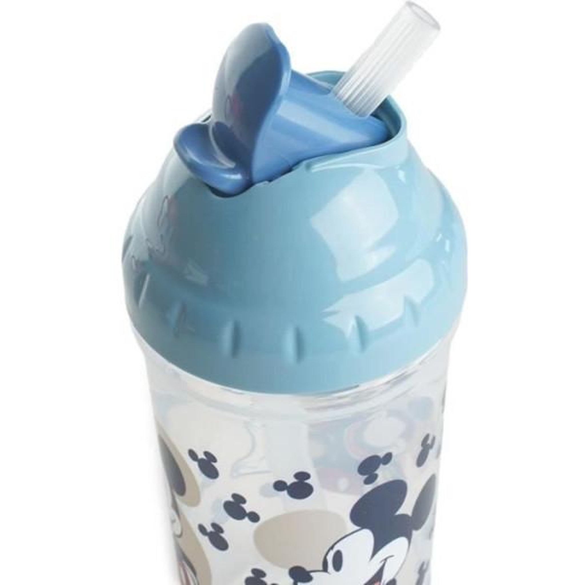 Voir la diapositive 2 : THERMOBABY Tasse a paille - THERMOBABY - 295 ml - Anti-fuites - Clip - Mickey Cool