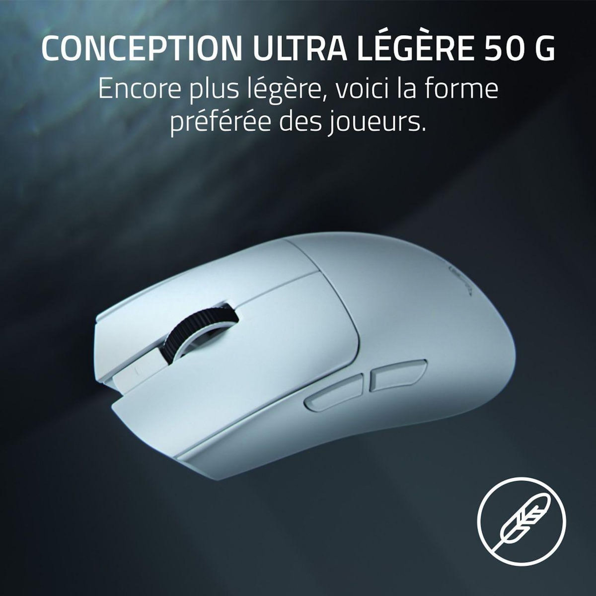 Razer Souris Gamer Sans Fil VIPER V4 PRO  BLANC