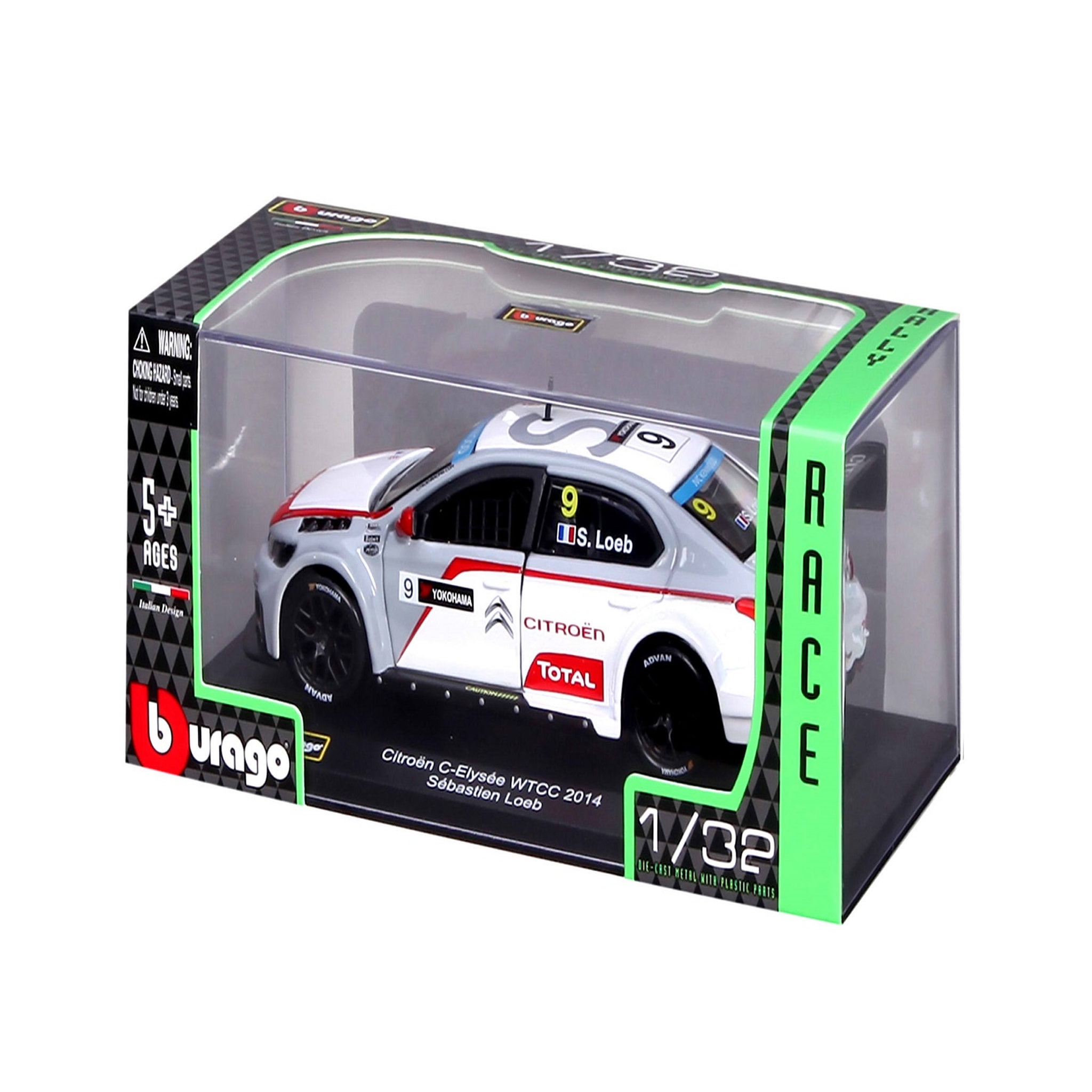 Voir la diapositive 5 : BURAGO Véhicule Rally - 1/32ème