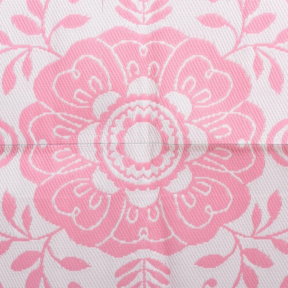 VIDAXL Tapis d'exterieur ARAKIL rose 190x290 cm PP
