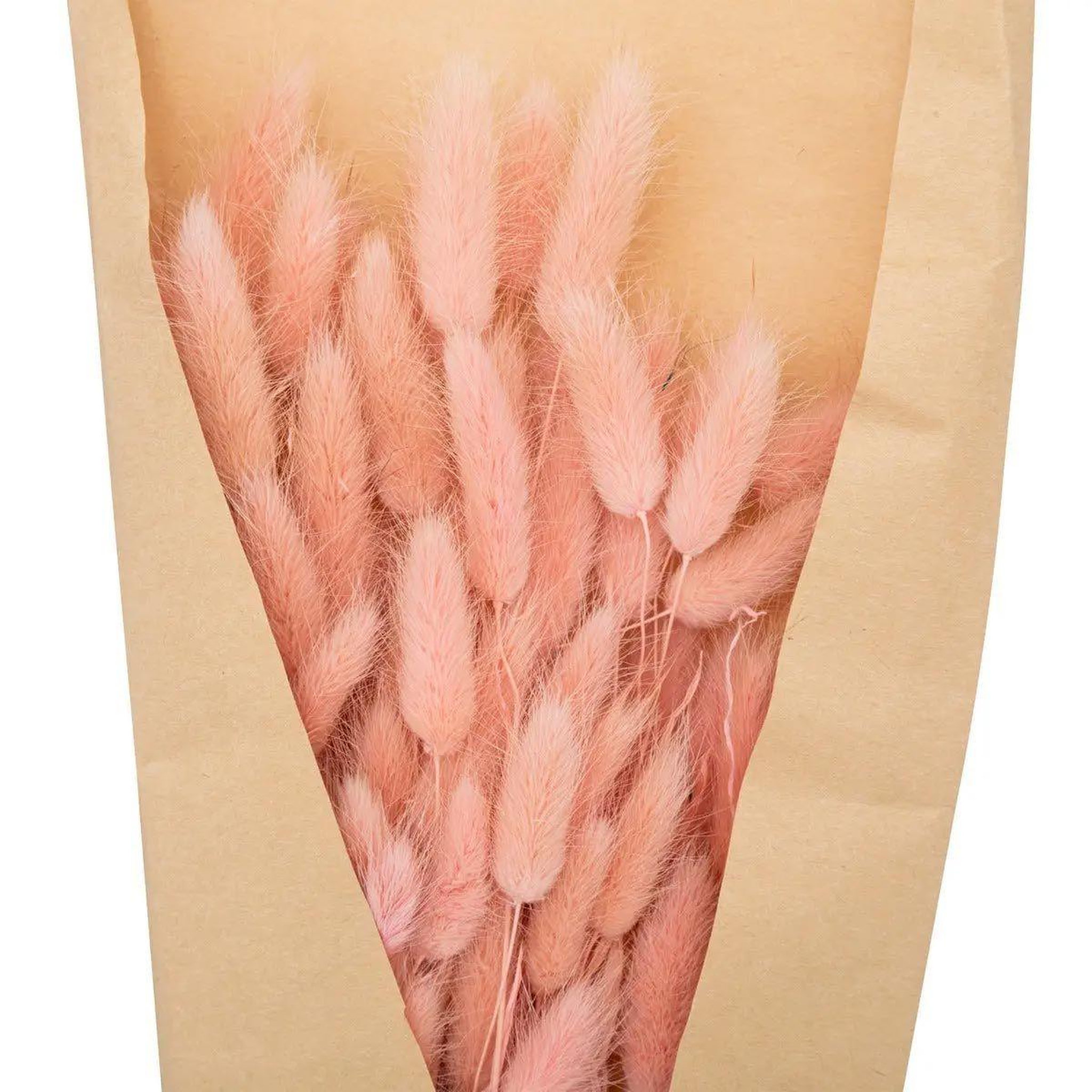 Voir la diapositive 2 : ATMOSPHERA Bouquet de fleurs  queue de lapin  58cm rose